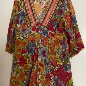 Johnny Was colorful tunic